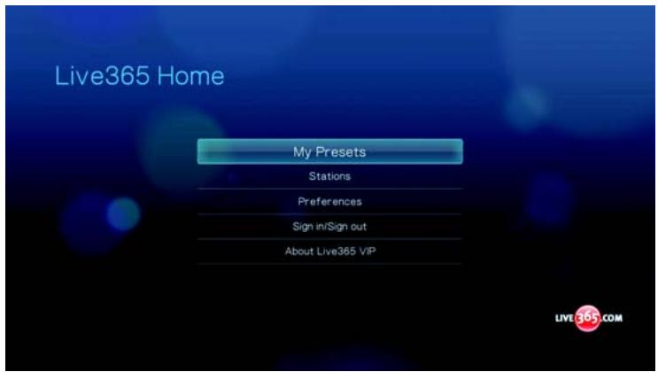 WESTERN DIGITAL TV LIVE - Écoute d'une station Live365 - 5