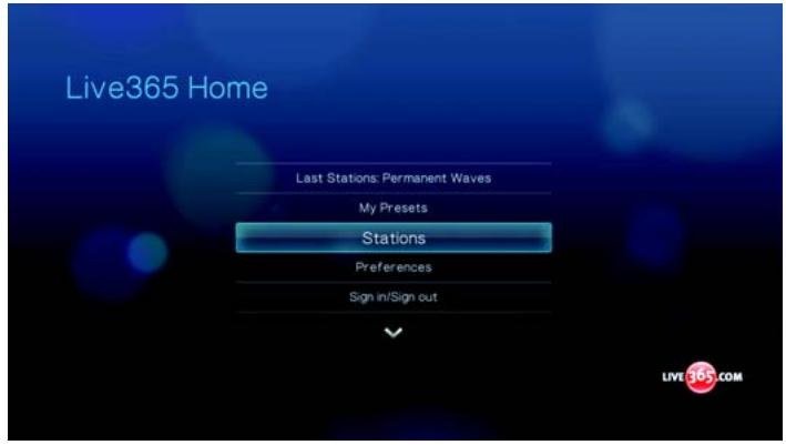 WESTERN DIGITAL TV LIVE - Options disponible : - 1
