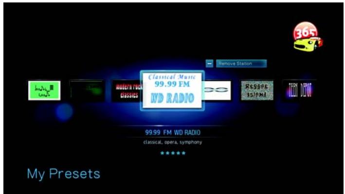WESTERN DIGITAL TV LIVE - Suppression d'une station de votre liste de préseLECTIONs - 2