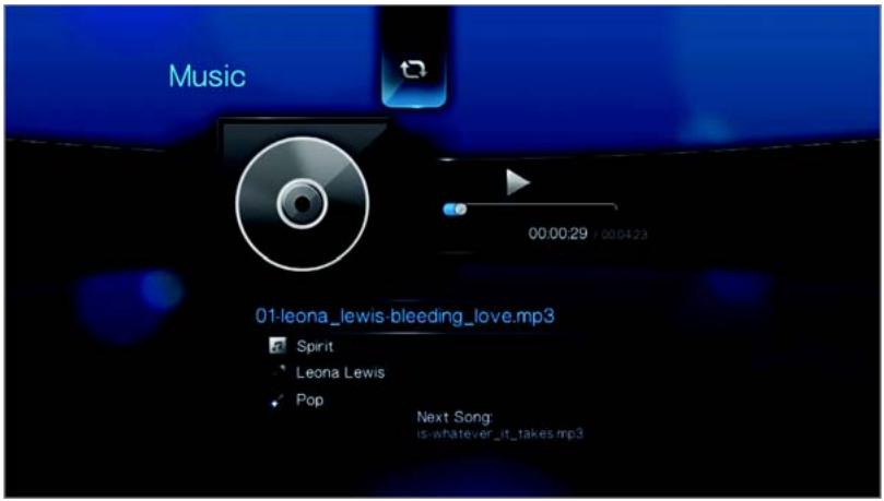 WESTERN DIGITAL TV LIVE - Options de lecture audio - 1