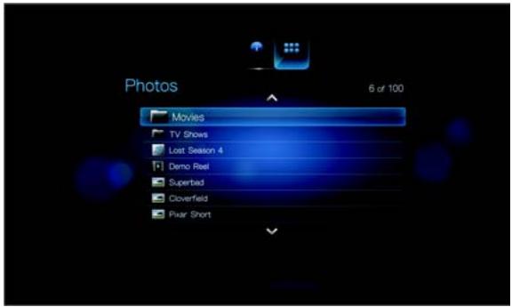 WESTERN DIGITAL TV LIVE PLUS - Browser display (Affichage du navigateur) - 3
