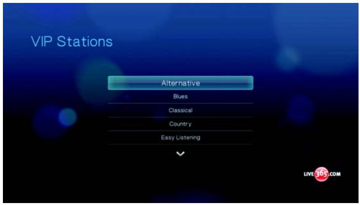 WESTERN DIGITAL TV LIVE PLUS - Écoute d'une station Live365 - 9