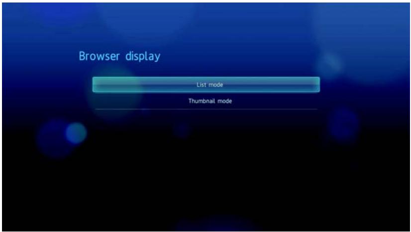 WESTERN DIGITAL TV LIVE PLUS - Browser display (Affichage du navigateur) - 1