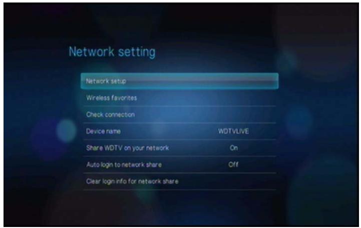 WESTERN DIGITAL TV LIVE PLUS - Configuration de la connexion Ethernet (filaire) - 3