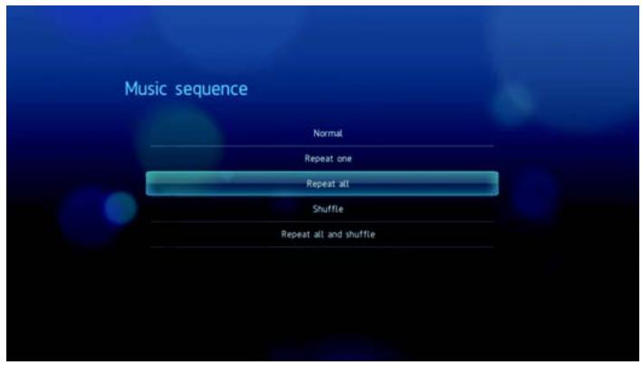 WESTERN DIGITAL TV LIVE PLUS - Music sequence (Sequence de musique) - 1