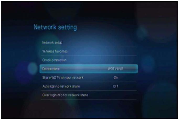 WESTERN DIGITAL TV LIVE PLUS - Activation du partage de fichier sur le partage en réseau (serveur Samba) - 3