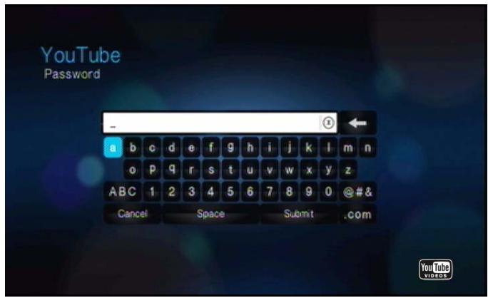 WESTERN DIGITAL TV LIVE PLUS - Connectez-vous à votre compte YouTube - 4