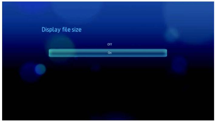 WESTERN DIGITAL TV LIVE PLUS - Afficher la taille de fichier - 1
