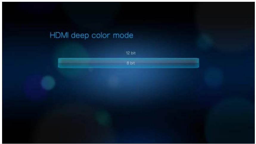 WESTERN DIGITAL TV LIVE PLUS - Mode de couleur HDMI - 1