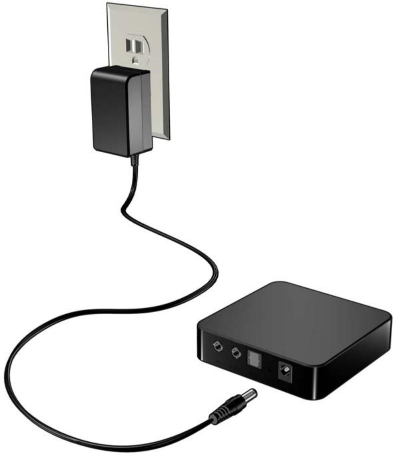 WESTERN DIGITAL TV MINI MEDIA PLAYER - Étape 2 - Connecter le cable d'alimentation - 3