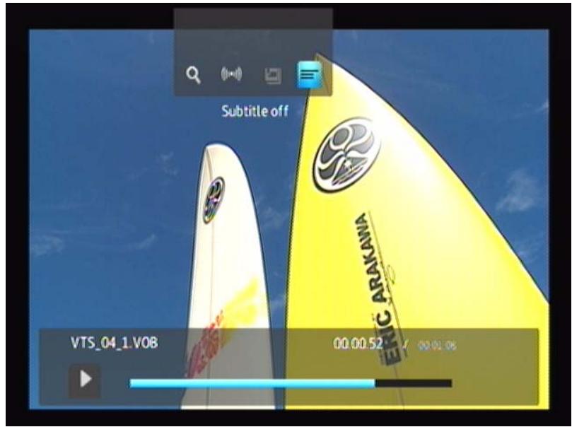 WESTERN DIGITAL TV MINI MEDIA PLAYER - Sélectionner des sous-titres - 1
