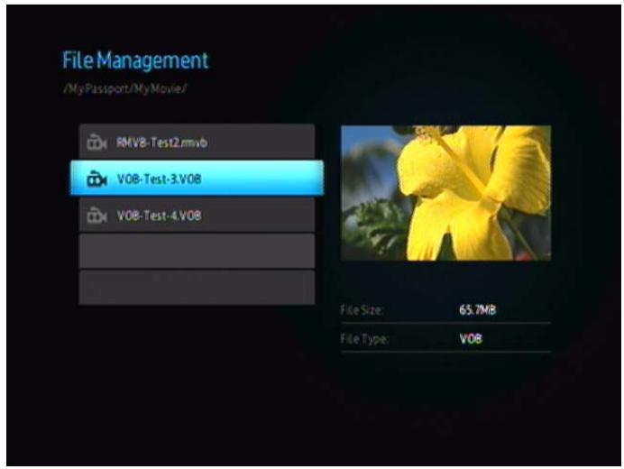 WESTERN DIGITAL TV MINI MEDIA PLAYER - Copie de fichiers - 3