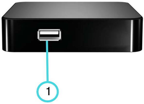 WESTERN DIGITAL TV MINI MEDIA PLAYER - Connexions - 1