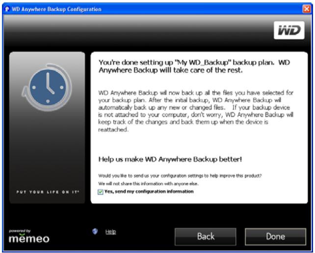 WESTERN DIGITAL MY BOOK WORLD EDITION - Fin du plan de sauvegarde - 2