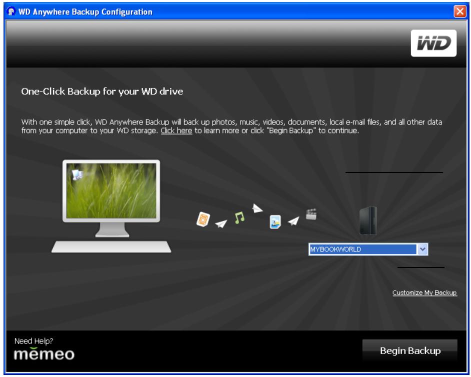 WESTERN DIGITAL MY BOOK WORLD EDITION - Sauvegarde en un cli c - 2