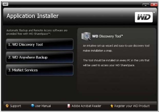 WESTERN DIGITAL MY BOOK WORLD EDITION - Utilisation de WD Discovery sous Windows XP/Windows Vista/Windows 7 - 5