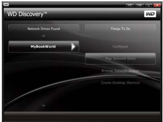 WESTERN DIGITAL MY BOOK WORLD EDITION - Utilisation de WD Discovery sous Windows XP/Windows Vista/Windows 7 - 6