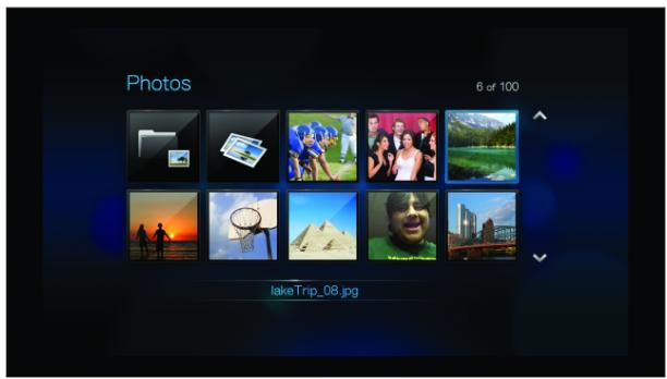 WESTERN DIGITAL WD TV HD MEDIA PLAYER - Browser Display (Affichage du navigateur) - 2