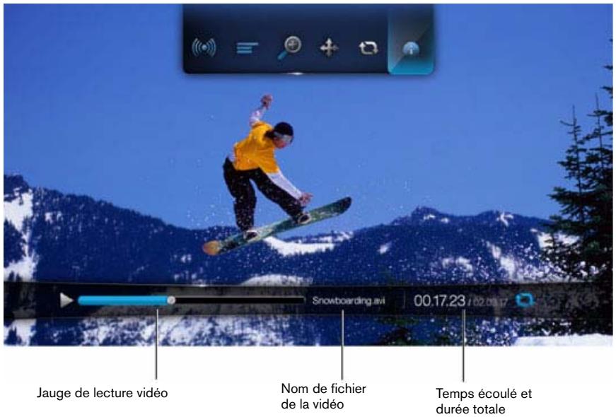 WESTERN DIGITAL WD TV HD MEDIA PLAYER - Afficher le volet d'information video - 1