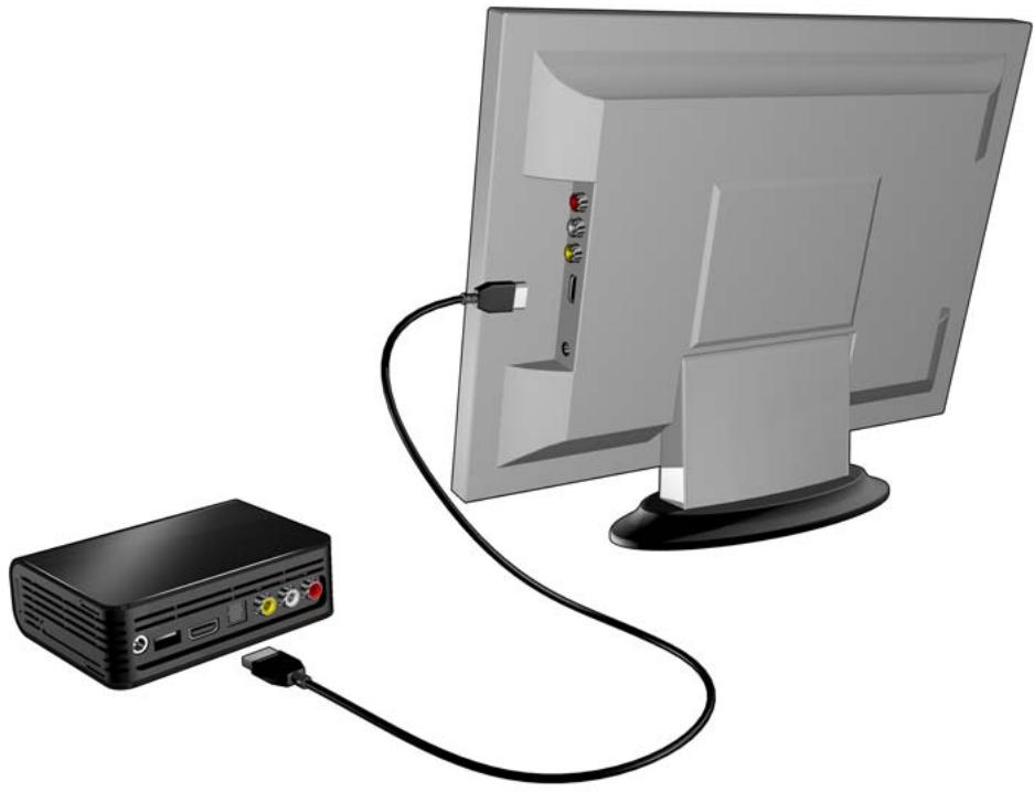 WESTERN DIGITAL WD TV HD MEDIA PLAYER - Audio et video HDMI (haute définition) - 1
