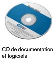 WESTERN DIGITAL WD TV HD MEDIA PLAYER - Contenu de la boîte - 6