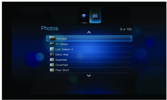 WESTERN DIGITAL WD TV HD MEDIA PLAYER - Browser Display (Affichage du navigateur) - 3