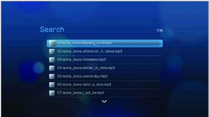 WESTERN DIGITAL WD TV HD MEDIA PLAYER - Recherche automatisée - 5