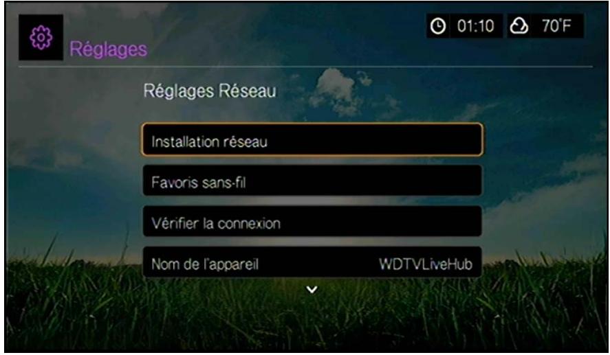 WESTERN DIGITAL WD TV LIVE HUB MEDIA CENTER - Réseau - 1