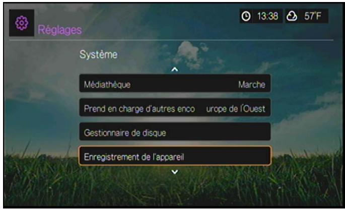 WESTERN DIGITAL WD TV LIVE HUB MEDIA CENTER - Enregistrement de votre produit WD - 1