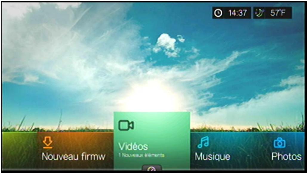 WESTERN DIGITAL WD TV LIVE HUB MEDIA CENTER - Utilisation du Media Center - 1