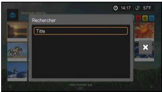 WESTERN DIGITAL WD TV LIVE HUB MEDIA CENTER - Fonction de recherche - 1