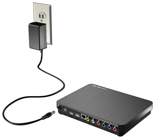 WESTERN DIGITAL WD TV LIVE HUB MEDIA CENTER - Étape 1 – Connecter le cable d'alimentation - 3