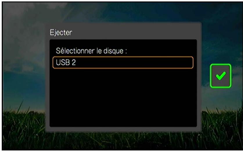 WESTERN DIGITAL WD TV LIVE HUB MEDIA CENTER - Déconnecter un périphérique USB - 1