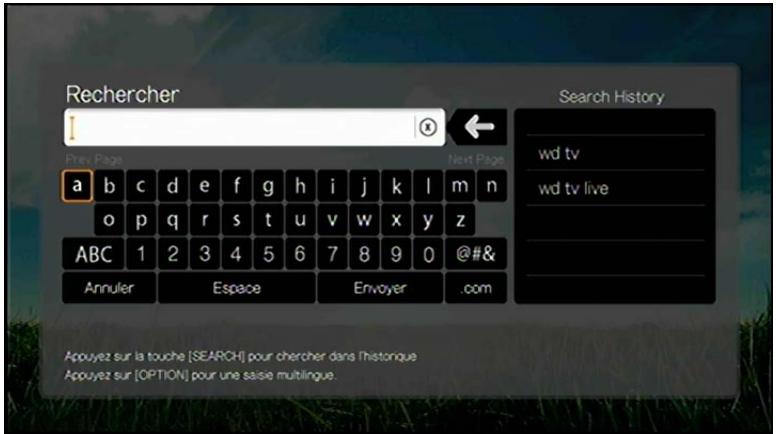WESTERN DIGITAL WD TV LIVE HUB MEDIA CENTER - Recherche de vidés - 5