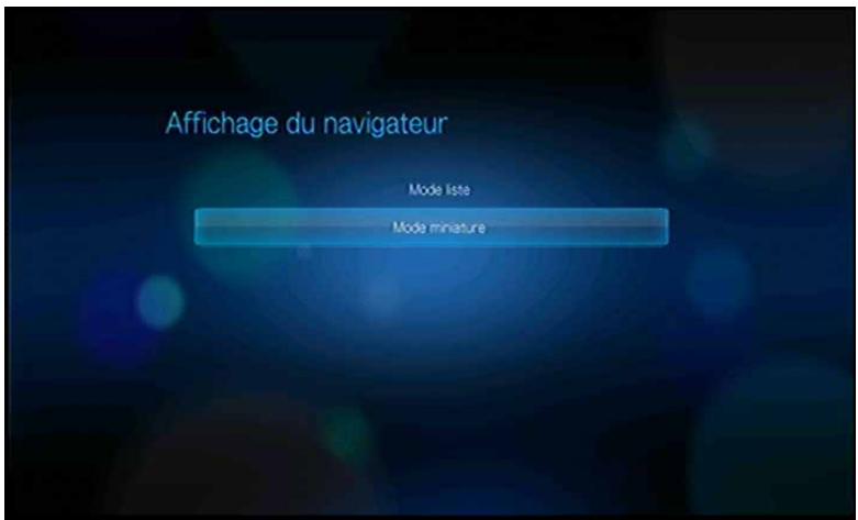 WESTERN DIGITAL WD TV LIVE PLUS HD MEDIA PLAYER - Affichage du navigateur - 1