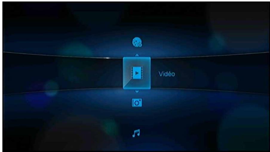 WESTERN DIGITAL WD TV LIVE PLUS HD MEDIA PLAYER - Utilisation du menu de lecteur multimédia - 1
