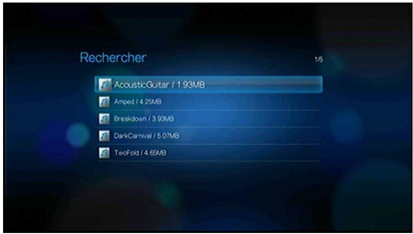 WESTERN DIGITAL WD TV LIVE PLUS HD MEDIA PLAYER - Fonction de recherche - 4