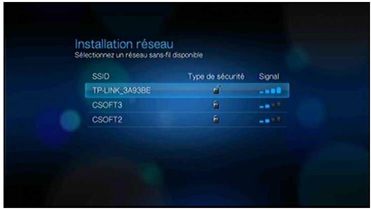 WESTERN DIGITAL WD TV LIVE PLUS HD MEDIA PLAYER - Installation de réseau sans fil - 6