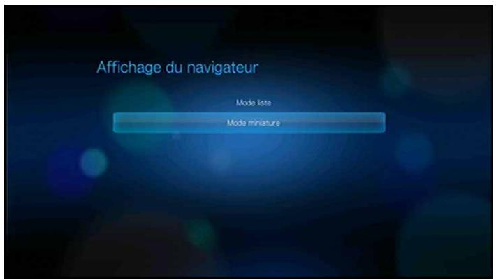 WESTERN DIGITAL WD TV LIVE PLUS HD MEDIA PLAYER - Affichage du navigateur - 1