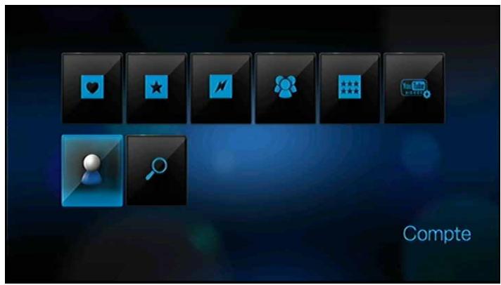 WESTERN DIGITAL WD TV LIVE PLUS HD MEDIA PLAYER - Connexion à votre compte YouTube - 3
