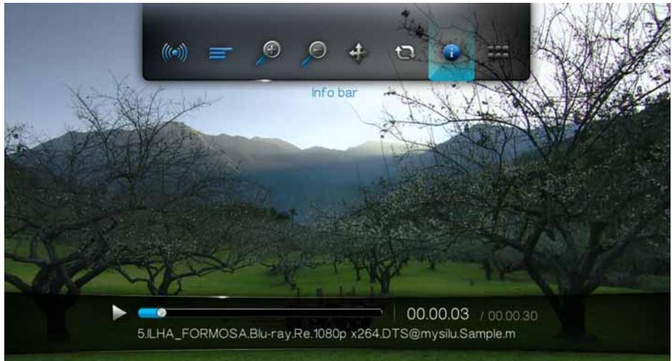 WESTERN DIGITAL WD TV LIVE PLUS HD MEDIA PLAYER - Afficher le volet d'information video - 2