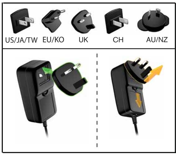 WESTERN DIGITAL WD TV LIVE PLUS HD MEDIA PLAYER - Étape 2 - Connecter le cable d'alimentation - 1