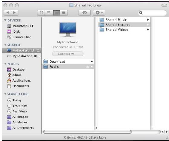 WESTERN DIGITAL WORLD EDITION II - Sous Mac OS X Leopard/Snow Leopard - 3