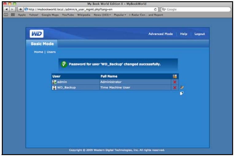 WESTERN DIGITAL WORLD EDITION II - Changement de mot de passer - 5