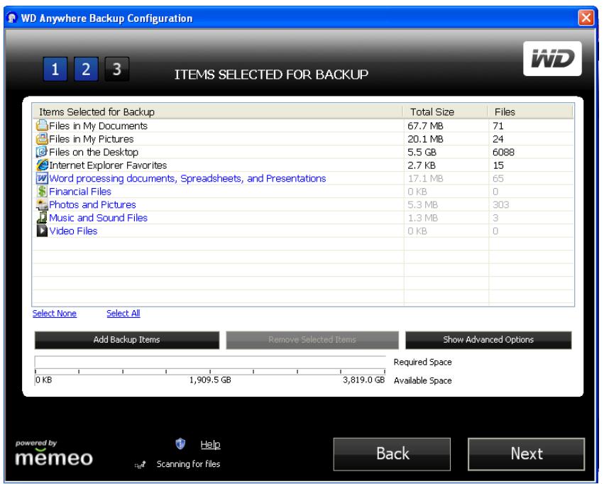 WESTERN DIGITAL WORLD EDITION II - Créer un plan de sauvegarde - 6