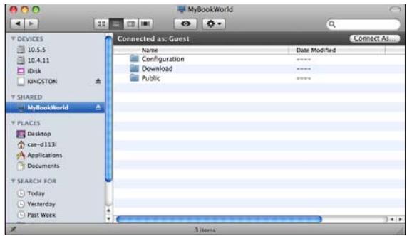 WESTERN DIGITAL WORLD EDITION II - Sous Mac OS X Leopard/Snow Leopard - 1