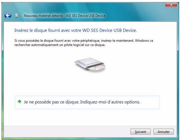 WESTERN DIGITAL MY BOOK ESSENTIAL - Installation du lecteur manuellement - 3