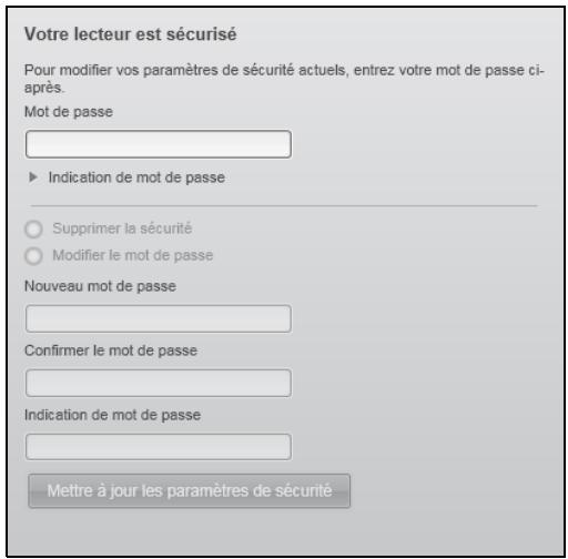 WESTERN DIGITAL MY BOOK ESSENTIAL - Changement de mot de passer - 1