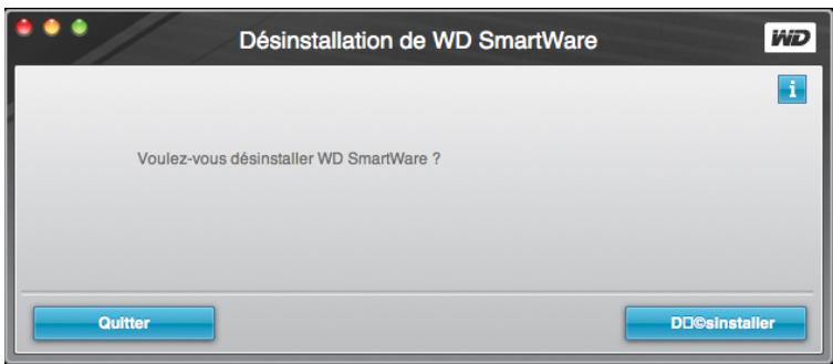 WESTERN DIGITAL MY BOOK ESSENTIAL - Déinstallation du logiciel WD SmartWare - 3