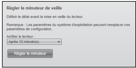 WESTERN DIGITAL MY BOOK ESSENTIAL - Réglage du minuteur de veille du lecteur - 1